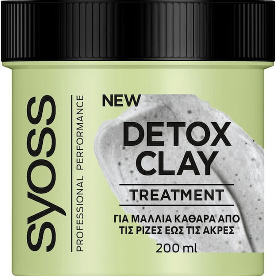 Глиняна відновлююча маска для волосся Syoss Detox 200 мл: ціни та характеристики