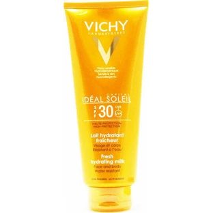 Vichy Capital Soleil Свіжий зволожуючий крем для тіла Водостійкий сонцезахисний крем для тіла SPF30 300мл