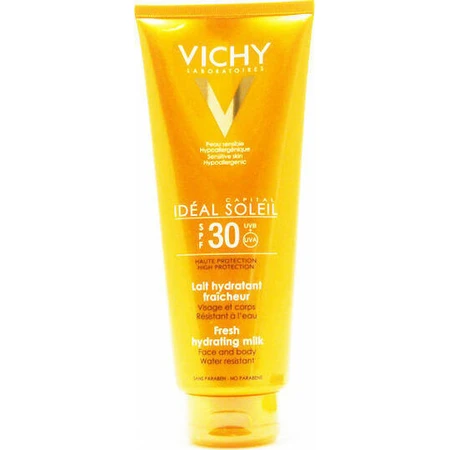 Vichy Capital Soleil Fresh Moisturising Body Moisturiser Водостойкий солнцезащитный крем для тела SPF30 300 мл: цены и характеристики