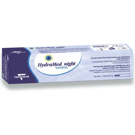 Farmigea Hydramed Нічна мазь для чутливої шкіри 5гр: ціни та характеристики