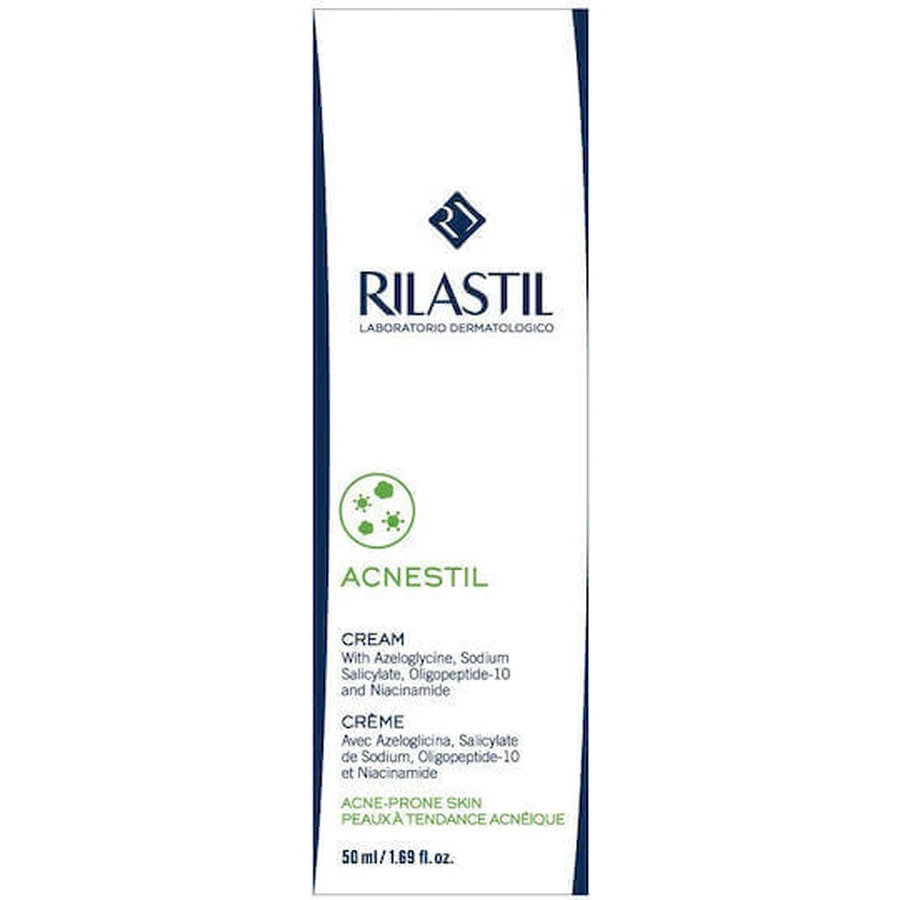 Rilastil Acnestil Attiva Крем для лица от акне с ниацинамидом 40 мл: цены и характеристики