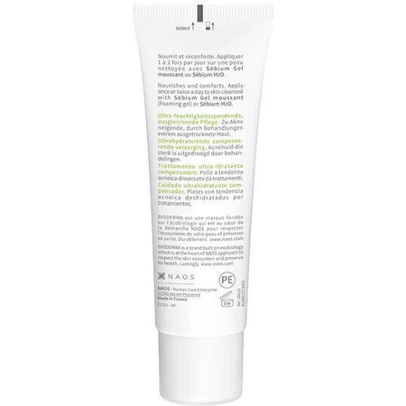 Bioderma Sebium Sebium Hydra Легкий зволожуючий і реконструюючий денний зволожуючий гель для обличчя з керамідами 40мл: ціни та характеристики