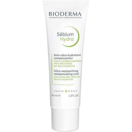 Bioderma Sebium Sebium Hydra Легкий зволожуючий і реконструюючий денний зволожуючий гель для обличчя з керамідами 40мл: ціни та характеристики