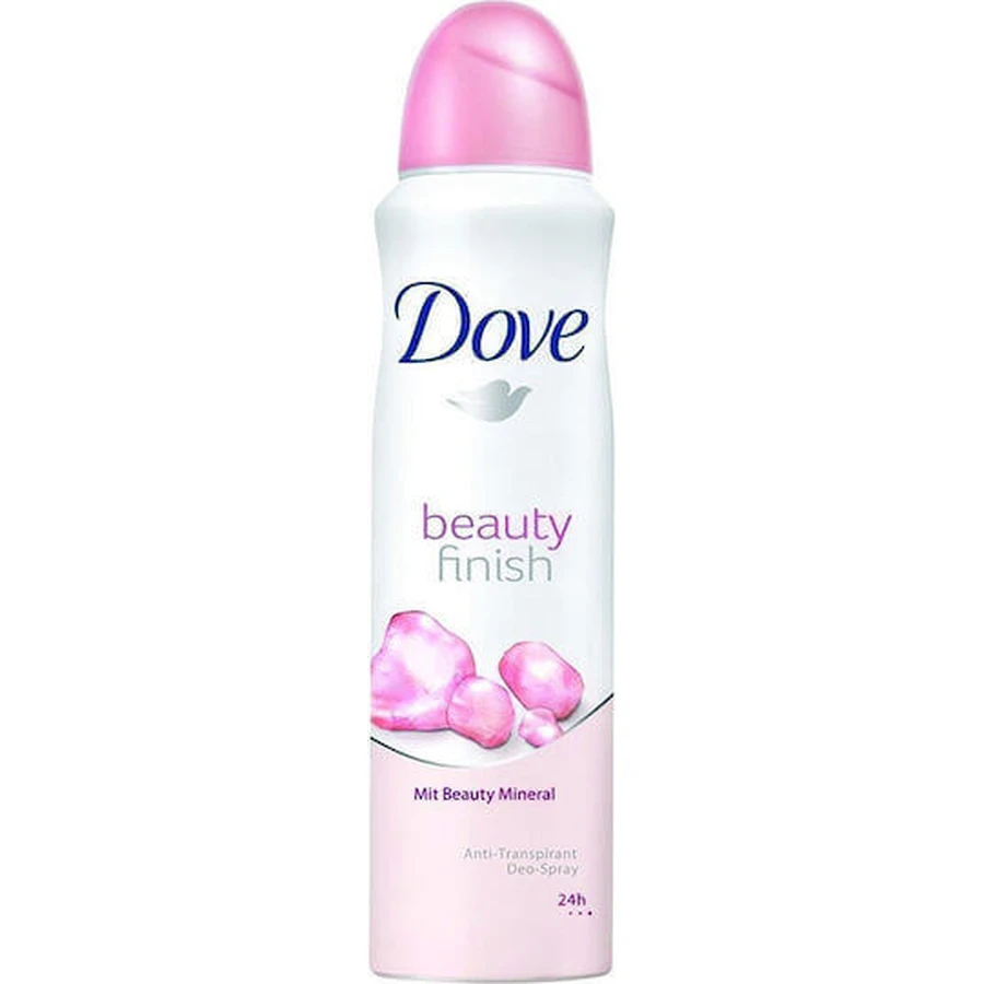 Дезодорант Dove Beauty Finish Збагачений світловідбиваючими мінералами дезодорант-спрей 48 годин 150 мл: ціни та характеристики