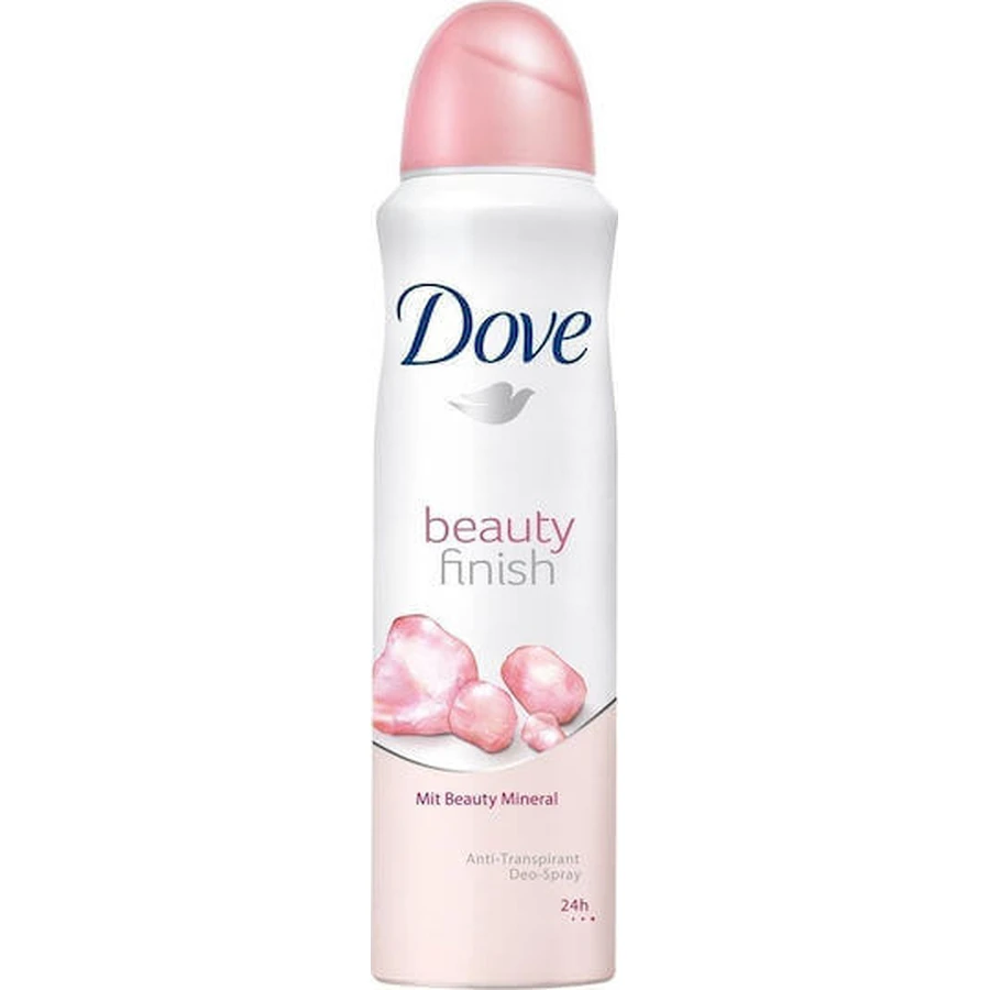 Дезодорант Dove Beauty Finish Збагачений світловідбиваючими мінералами дезодорант-спрей 48 годин 150 мл: ціни та характеристики