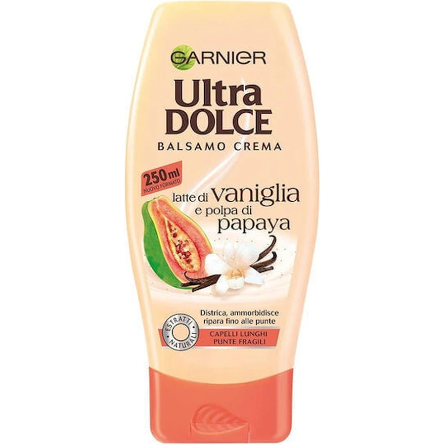 Garnier Ultra Dolce Ванильное молоко и папайя Кондиционер для поддержания цвета окрашенных волос 250 мл: цены и характеристики