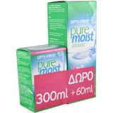 Розчин для контактних лінз Alcon Opti-free Puremoist 300мл та 60мл