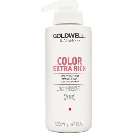Goldwell Dualsenses Color Extra Rich 60sec Goldwell Dualsenses Color Extra Rich 60sec Маска для волос, сохраняющая цвет 500 мл: цены и характеристики