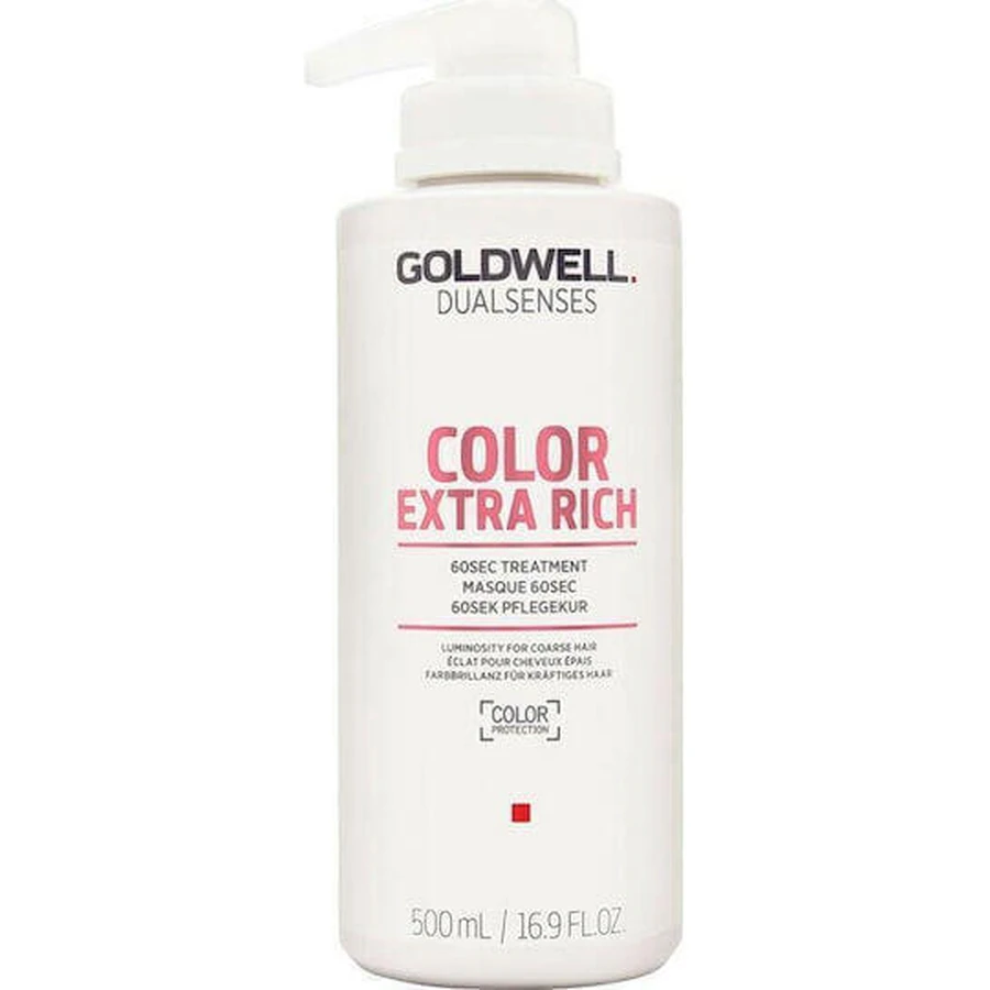 Goldwell Dualsenses Color Extra Rich 60sec Goldwell Dualsenses Color Extra Rich 60sec Маска для волос, сохраняющая цвет 500 мл: цены и характеристики