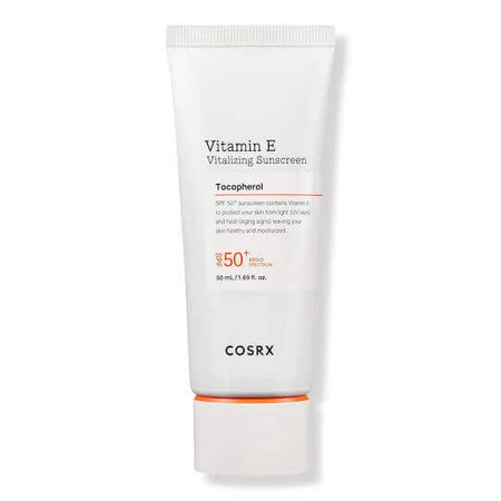 Cosrx Vitamin E Vitalising Водостійкий сонцезахисний крем для тіла SPF50: ціни та характеристики