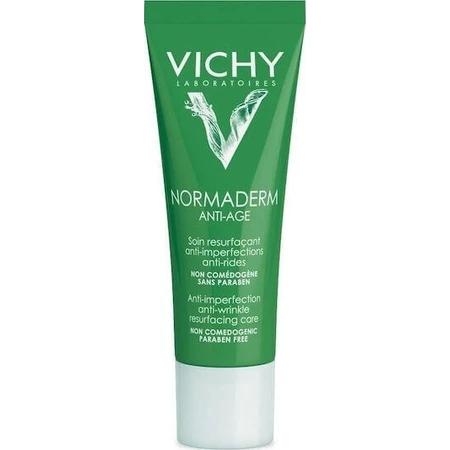 Антивіковий денний відновлювальний крем для обличчя Vichy Normaderm з вітаміном С 50 мл: ціни та характеристики