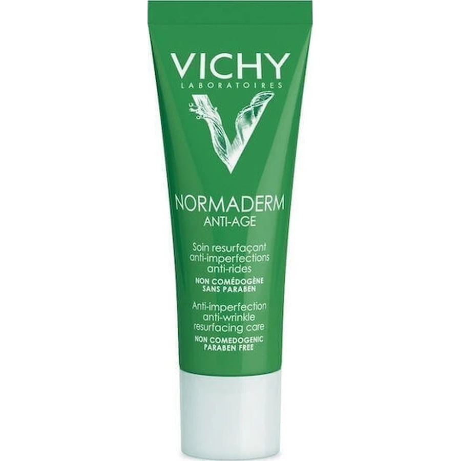 Антивіковий денний відновлювальний крем для обличчя Vichy Normaderm з вітаміном С 50 мл: ціни та характеристики