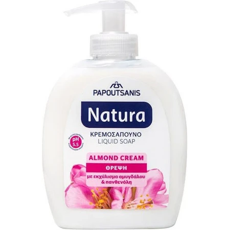Мило-крем Papoutsanis Natura Мигдальне мило 300мл: ціни та характеристики