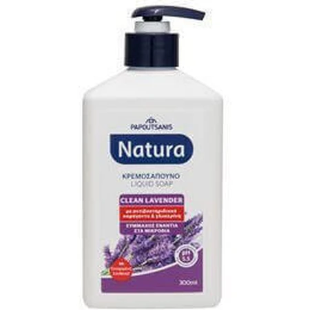 Мило-крем Papoutsanis Natura Мигдальне мило 300мл: ціни та характеристики