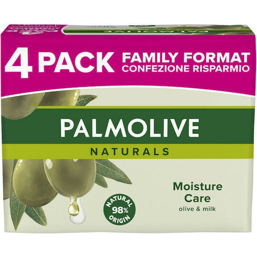 Palmolive Olive Body Soap Bar 4x90gr: цены и характеристики