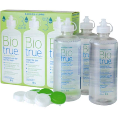 Розчин для контактних лінз Bausch & Lomb Biotrue 3х300 мл: ціни та характеристики
