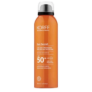 Korff Sun Sun Secret Secret Milk Солнцезащитный крем для тела SPF50 200 мл