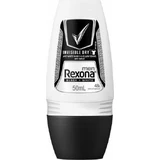 Rexona Men Invisible Dry Black & White 48h Antiperspirant Deodorant 48h Roll-On 50ml