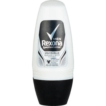 Rexona Men Invisible Dry Black & White 48h Antiperspirant Deodorant 48h Roll-On 50ml: цены и характеристики