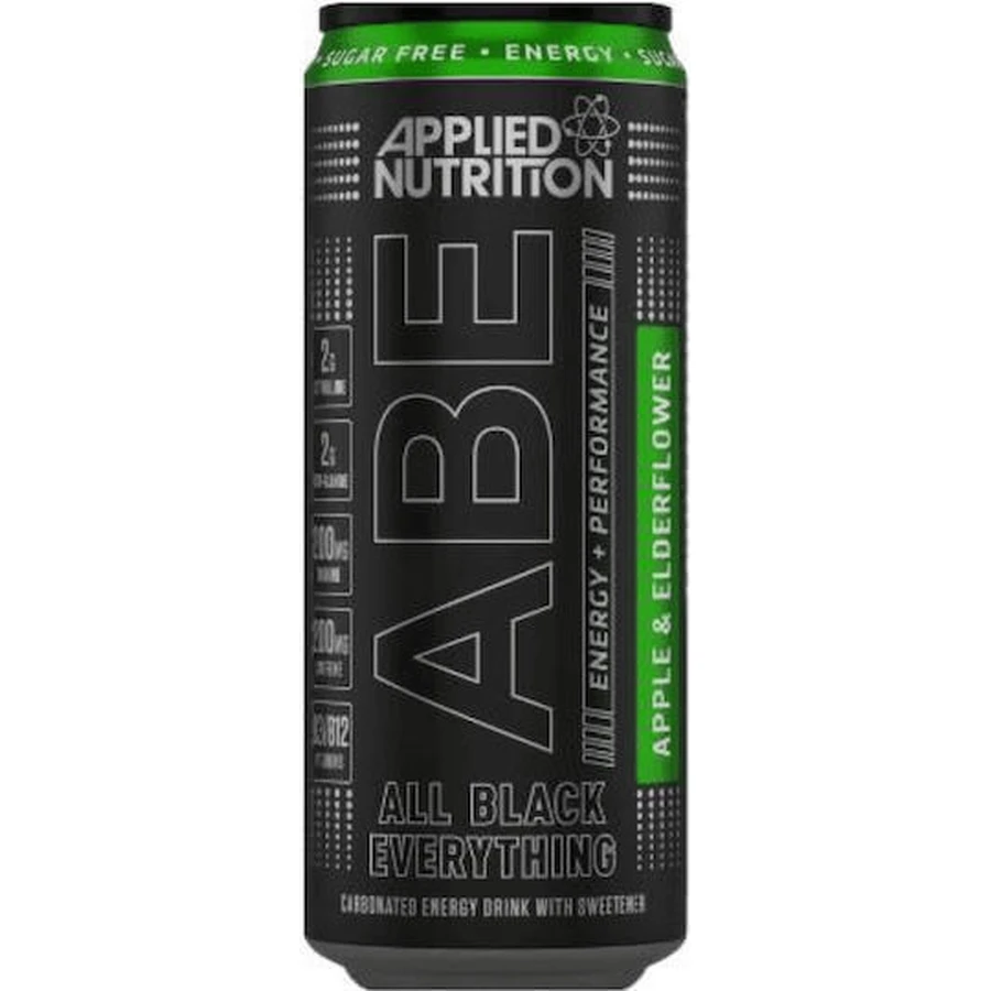 Applied Nutrition ABE Energy + Performance Cans Weight Loss Supplement 330ml Яблоко с цветком бузины: цены и характеристики