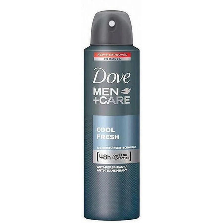 Dove Men+Care Cool Cool Fresh Антиперспирант и дезодорант-антиперспирант 48ч Дезодорант-спрей 150мл: цены и характеристики