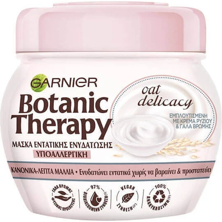 Garnier Botanic Therapy Овсяное молочко Деликатес Увлажняющая маска для волос 300 мл: цены и характеристики