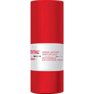 Геровитал H3 Derma+ Увлажняющий и антивозрастной крем для кожи вокруг глаз против темных кругов 15 мл