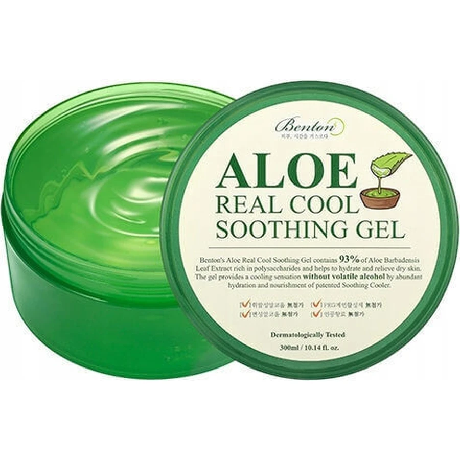 Benton Aloe Real Aloe Vera Зволожуючий регенеруючий гель з алое вера для сухої шкіри 300гр: ціни та характеристики