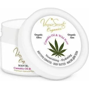 Venus Cannabis Cannabis Oil & Wild Rose Увлажняющее масло для тела для всех типов кожи 75 мл
