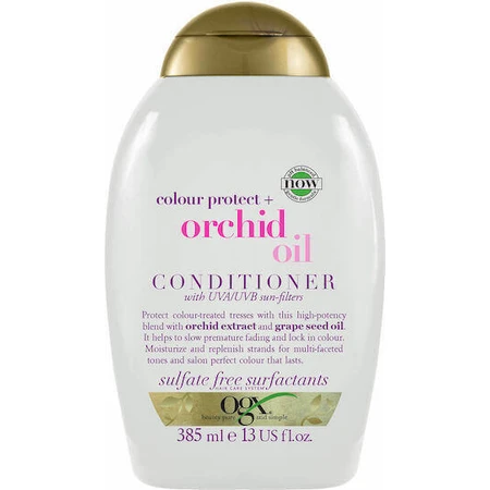 OGX Fade-Defying + Orchid Oil Кондиционер для поддержания цвета окрашенных волос 385 мл: цены и характеристики
