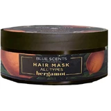 Blue Scents Увлажняющая маска для волос с протеинами пшеницы и органическим оливковым маслом бергамота 210 мл