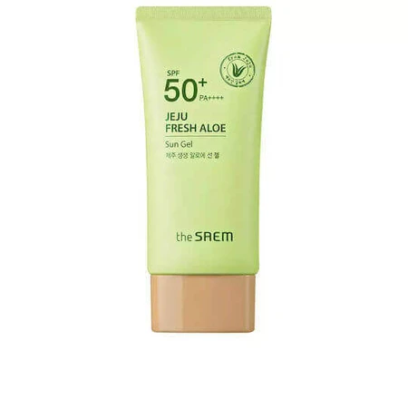 The Saem Jeju Jeju Fresh Aloe Sunscreen Body Gel SPF50+ 50gr: цены и характеристики