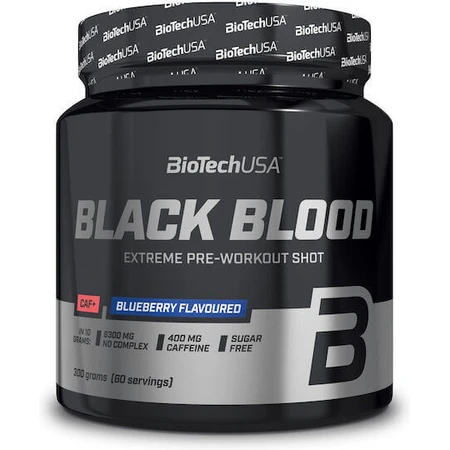 Biotech USA Black Blood Black Blood Caf Pre Workout Supplement 300gr Refine: ціни та характеристики