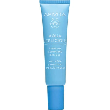 Apivita Aqua Beelicious Зволожуючий гель для шкіри навколо очей проти темних кіл з гіалуроновою кислотою та алое вера 15 мл: ціни та характеристики