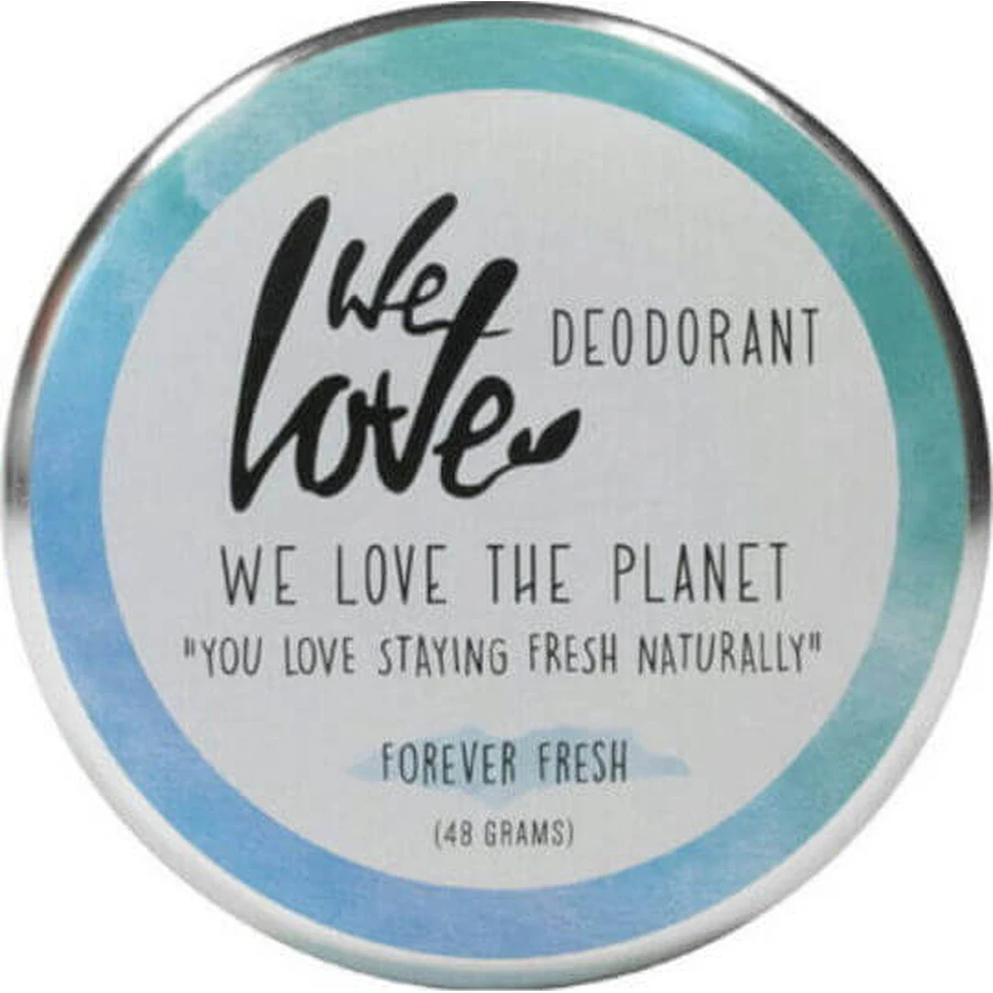 We Love The Planet Forever Fresh Дезодорант Веганський дезодорант Натуральний крем-дезодорант Дезодорант без алюмінію 48гр: ціни та характеристики