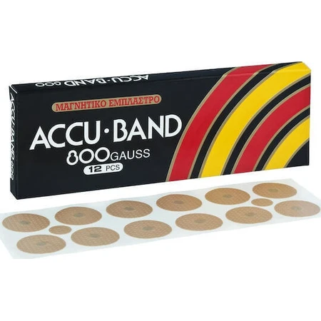 Магнітні пластирі Cosval Accu Band 800 Gauss 12шт: ціни та характеристики