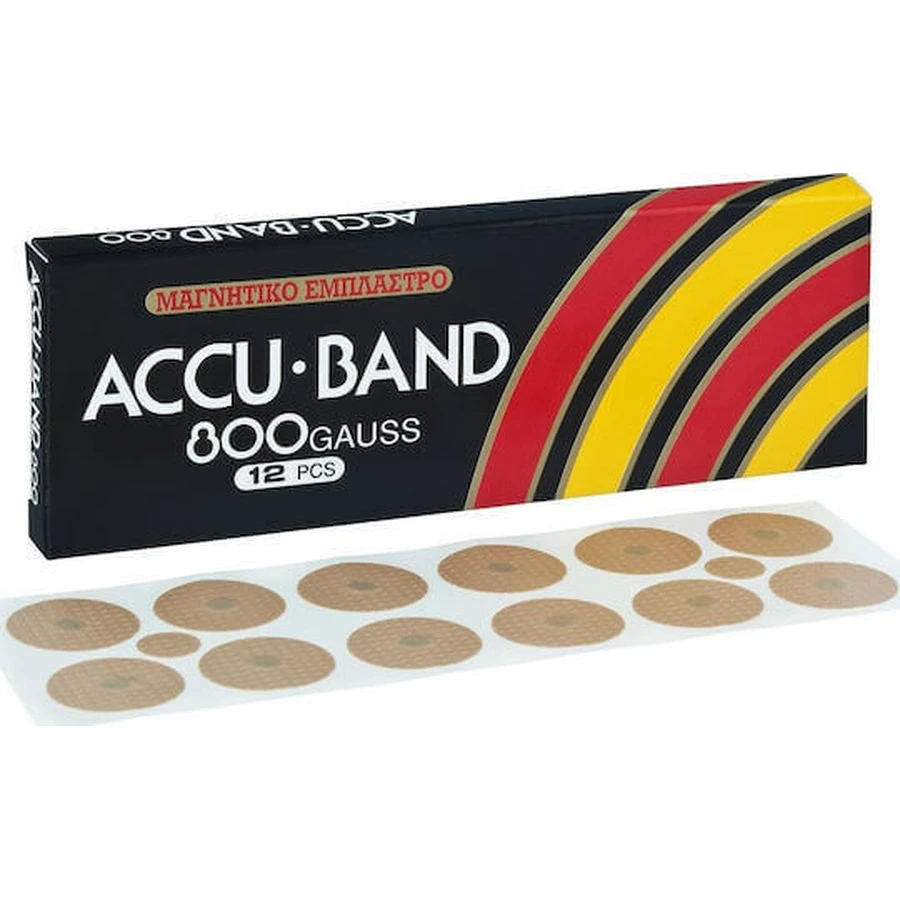 Магнітні пластирі Cosval Accu Band 800 Gauss 12шт: ціни та характеристики