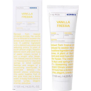 Korres Vanilla Freesia Увлажняющий лосьон для тела с ароматом ванили 125 мл