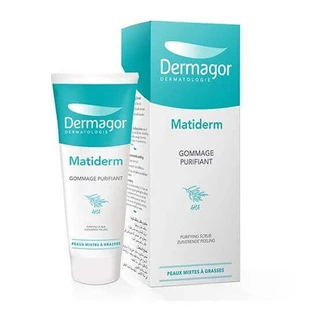 Dermagor Matiderm Exfoliating Очищуюча відлущувальна маска для жирної шкіри, схильної до акне 50 мл