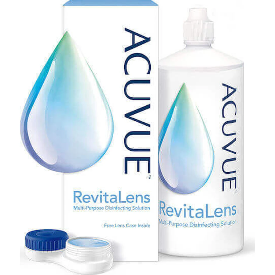 Johnson & Johnson Acuvue Revitalens Раствор для контактных линз 360 мл: цены и характеристики