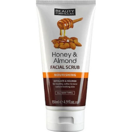 Beauty Formulas Медово-мигдальний скраб для обличчя Медово-мигдальний скраб для обличчя 150мл: ціни та характеристики