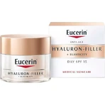 Eucerin Filler + Elasticity Увлажняющий, антивозрастной и восстанавливающий крем для лица с гиалуроновой кислотой SPF15 50 мл: цены и характеристики