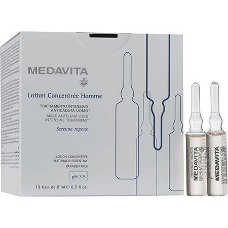 Medavita Лосьон Concentree Homme Hair Ampoule от выпадения волос 13x6 мл: цены и характеристики
