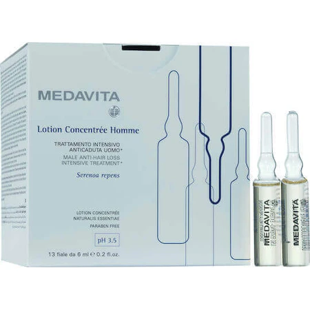 Medavita Лосьон Concentree Homme Hair Ampoule от выпадения волос 13x6 мл: цены и характеристики
