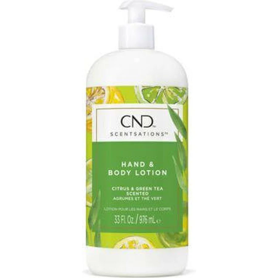CND Scentsations Цитрус и зеленый чай Увлажняющий лосьон для тела для всех типов кожи 917 мл: цены и характеристики