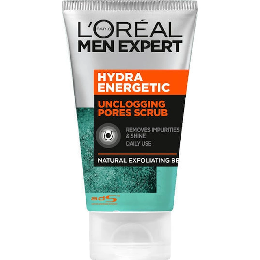 L'Oreal Paris Men Expert Hydra Energetic Гидра Энергизирующий скраб для лица 100 мл: цены и характеристики