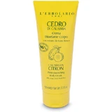 L' Erbolario Cedro Di Calabria Зволожуючий крем для тіла для всіх типів шкіри 100мл