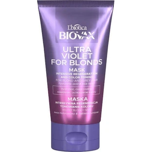 L'biotica Glamour Ultra Violet для блондинок Маска для збереження кольору волосся 150 мл