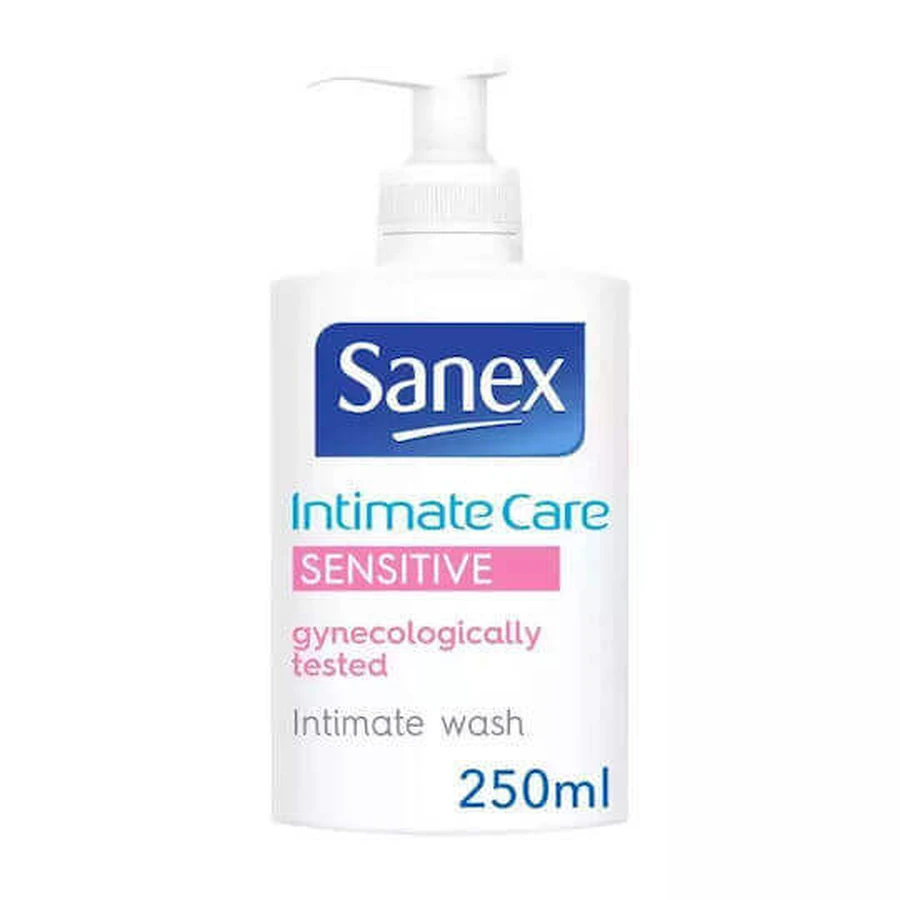 Рідина для інтимної гігієни Sanex Sensitive 250мл: ціни та характеристики