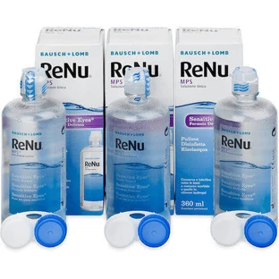 Розчин для контактних лінз Bausch & Lomb Renu MPS Sensitive Eyes 3х360 мл